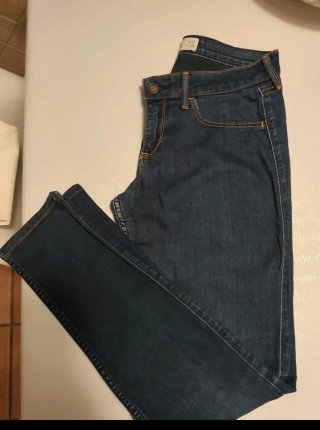 Pantalón Hollister azul talla M