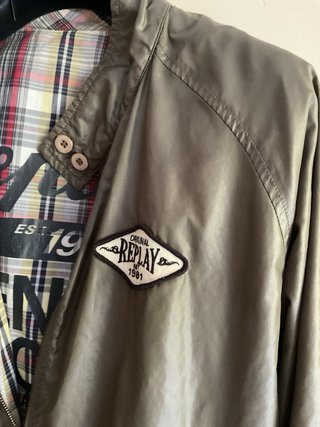Cazadora Replay Hombre T. XL Verde Oliva