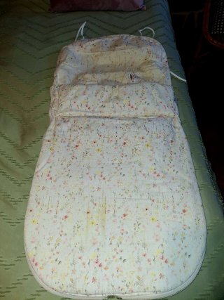 Saco para carrito de bebé floral