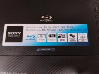 Reproductor Blu-ray Portátil Sony BDP-SX1
