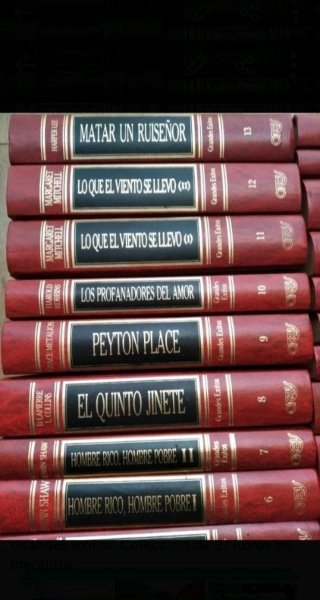 Colección de 27 Libros de Literatura