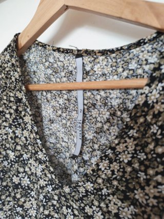 Vestido Midi Estampado Floral
