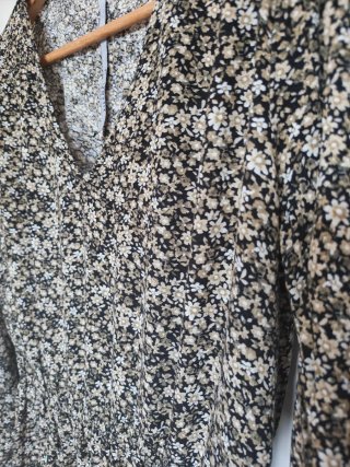 Vestido Midi Estampado Floral
