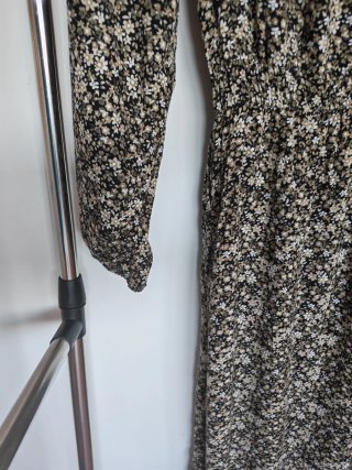Vestido Midi Estampado Floral