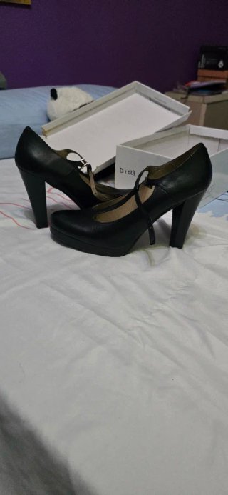 Zapatos de Tacón Negros