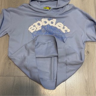 Sudadera Sp5der azul claro talla L