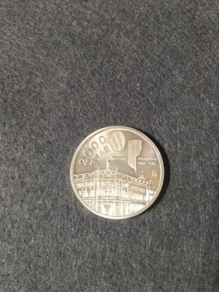 Moneda 2000 Pesetas Plata 1994