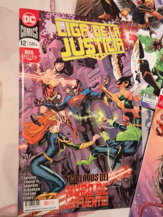 Comics liga de la justicia del 1-13