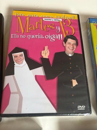 DVD Martes y 13 (Lote 3 películas)