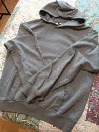 Sudadera Gris Talla S (38) adolescente