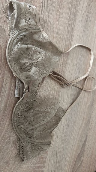 Sujetador Touche gris encaje 32B (ES 85B)