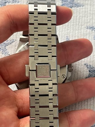 Seiko Mod Royal Oak VK63 Cronógrafo Azul