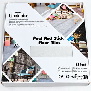Suelo Vinilo Adhesivo 30x30cm Livelynine 32 Loseta