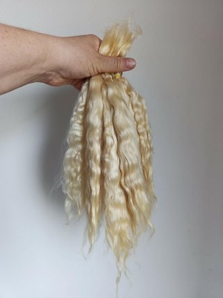 Angora Mohair Premium N042 Biondo per Reborn
