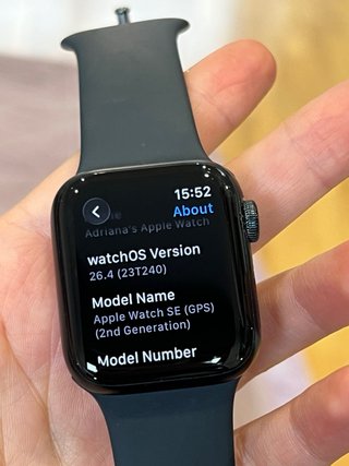 Apple Watch SE 2 40mm Negro + Correas