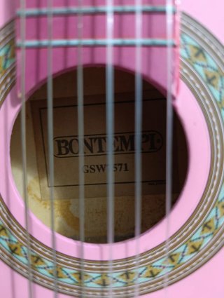 Guitarra de Juguete Rosa