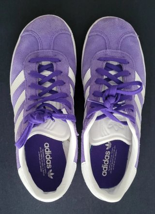 Zapatillas Adidas Gazelle Moradas Mujer