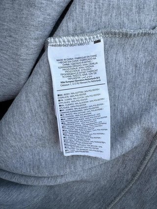 Nike Women’s Dual‑Texture Grey Sweatshirt –...