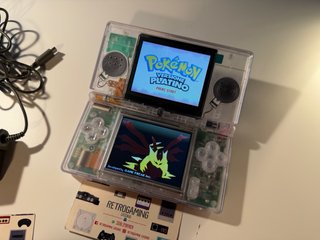 Nintendo DS Lite Trasparente Pokemon