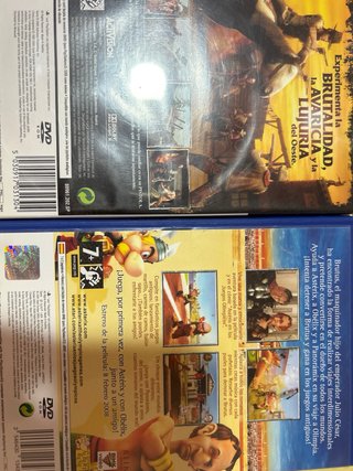 2 Juegos PS2: Asterix y Gun