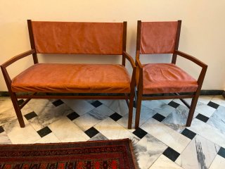 Divanetto 100cm e poltroncina