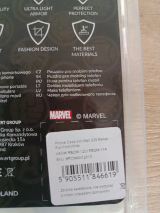 Funda Marvel para Xiaomi Redmi 12C / 11A