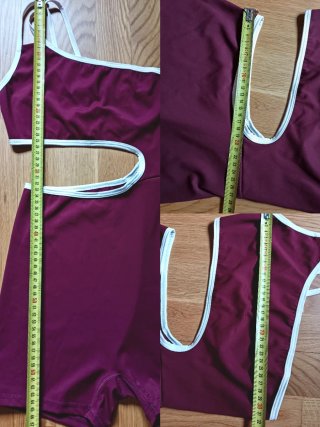 Mono deportivo Musera Sport Talla S burdeos