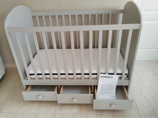 Cuna IKEA Gonnat con colchón Skönast
