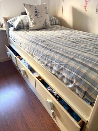 Cama Nido con 3 Cajones