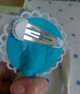 Diadema y Coleta Postiza Frozen