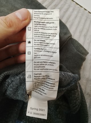 Sudadera Carhartt Gris XL A0029