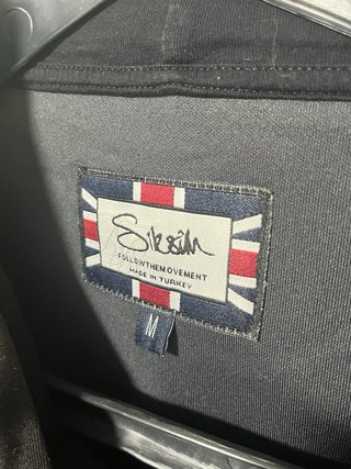 Sudadera SikSilk con Capucha Negra