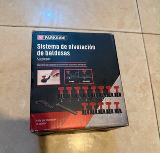 Sistema Nivelación Baldosas Parkside 50 Piezas