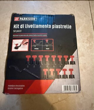 Sistema Nivelación Baldosas Parkside 50 Piezas