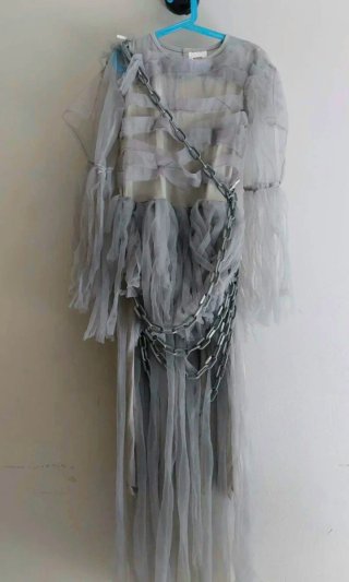 Disfraz de Fantasma para Niña Talla 10-12