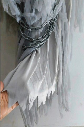 Disfraz de Fantasma para Niña Talla 10-12