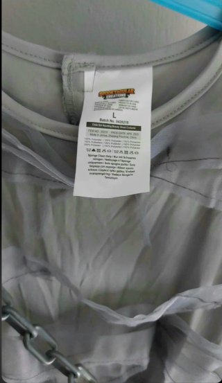 Disfraz de Fantasma para Niña Talla 10-12