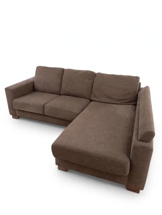Sofá Rinconera Marrón 220x170cm