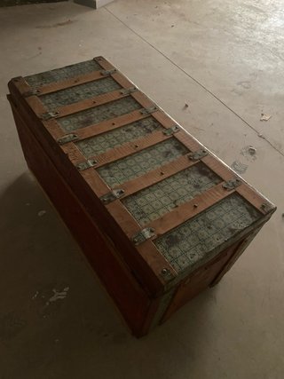 Baúl de Madera Vintage