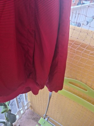 Chaqueta cortavientos Denin roja