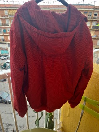 Chaqueta cortavientos Denin roja