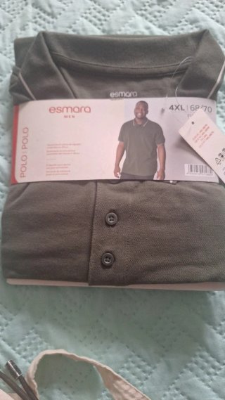 Polo Esmara Verde Talla 4XL