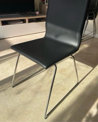 2 Sillas de Comedor LILLÅNÄS Negras