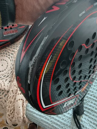 Pala de pádel víbora King Cobra