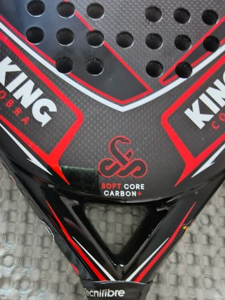 Pala de pádel víbora King Cobra