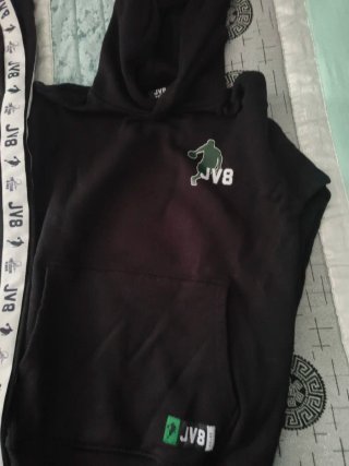 Chándal niño JVB negro talla 13/14