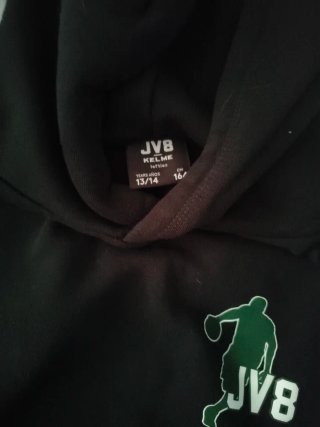 Chándal niño JVB negro talla 13/14