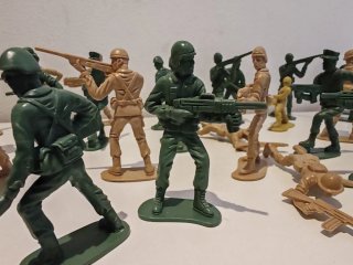 Set de Soldados de Plástico