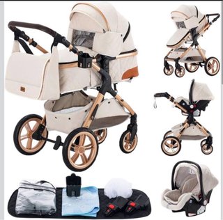 Carrito de Bebé 3 en 1 con Accesorios