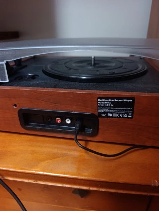 Tocadiscos estilo vintage